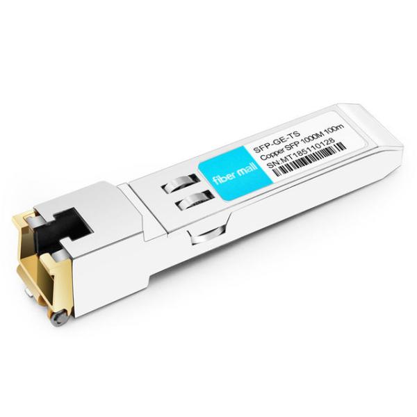 Quality ZTE SFP-GE-RJ45 Compatible 1000M T Copper SFP 100m RJ45 Transceiver Module for sale