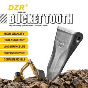Excavator Boring Tool 5 Bullet Tooth Adapter Rock Auger for Soil/Falt Drilling