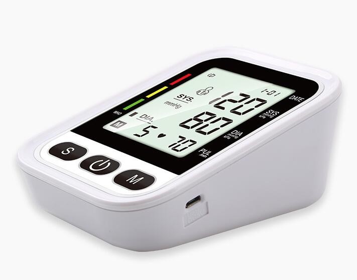CE ISO13485 Digital Blood Pressure Machine 35cm Wrist Circle BP Cuff Monitor