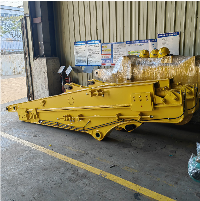 Excavator sliding arm for SH125、SH135 8m are sturdy and durable with greater digging power