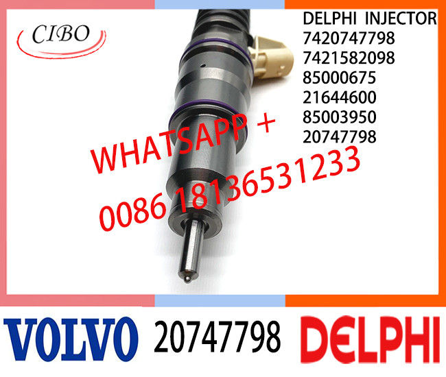 Fuel Diesel Injector 20747798 7420747798 85000675 7421582098 21644600 85003950 for VOL (REN-AULTT) MD9 3503