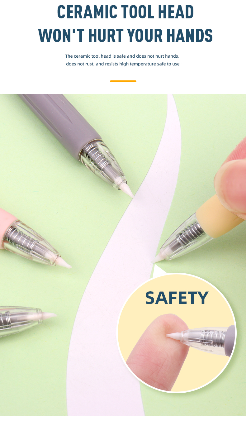 Mini Blades Journal Scrapbook Cutter Aesthetics Stickers Handcraft Art Hidden Pen Knife