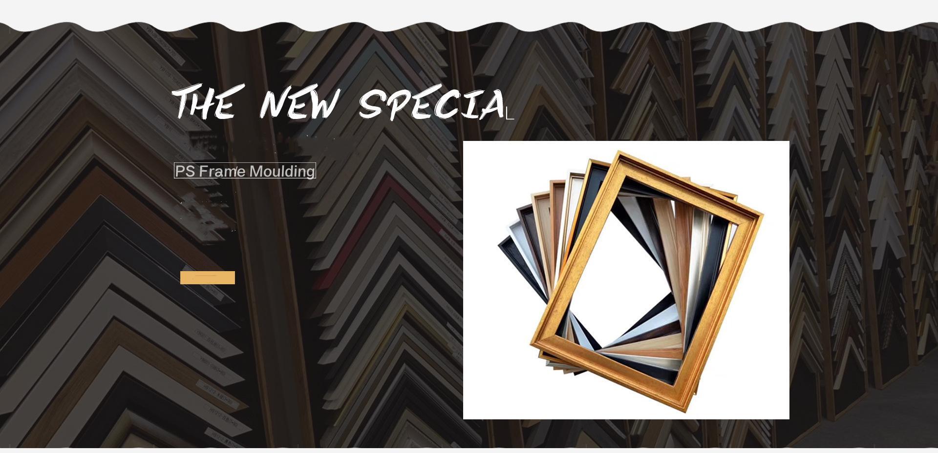 Middle East Style Art Decor Wall Hanging Frame , PS Carved Picture Frame Molding