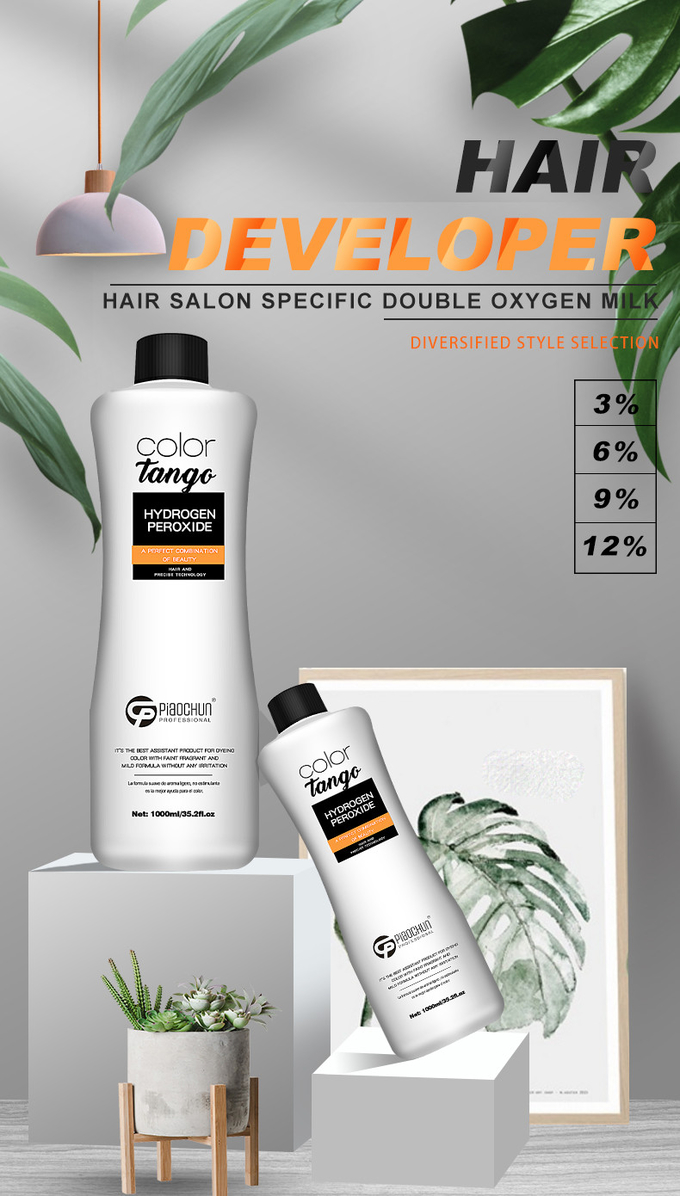 Gentle Formula Cream Developer For Hair Color , Hair Dye 20 Volume Developer