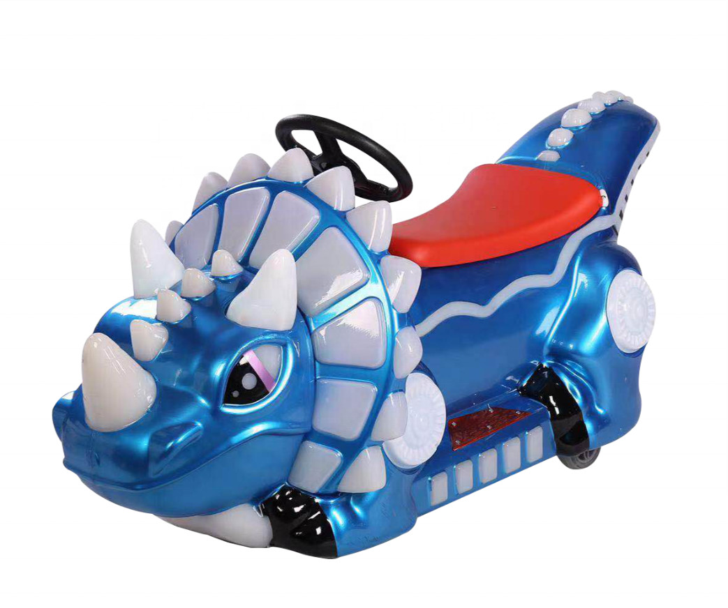 Dino kiddie ride coin operated kiddy battery car game machine