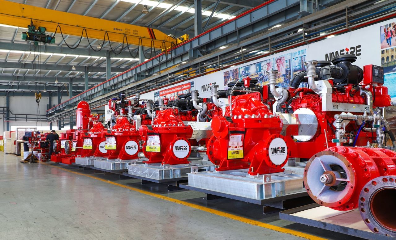 2500GPM Diesel Engine Split Case Centrifugal Pump For Fire Fighting System