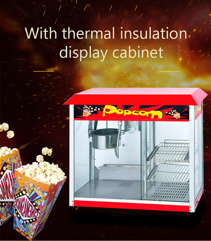 Kitchen Appliance 1400W Amusement Game Machines Easy Operation Popcorn Making Machine