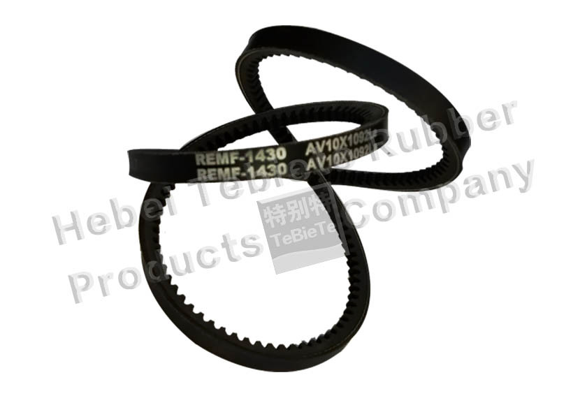 China Small Cogged V Belt / Raw Edge Cogged Belt High Transmission Power on sale