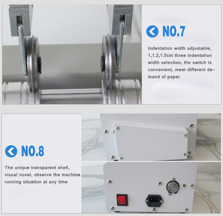 460mm Max. Workable Width Electric Paper Creaser Machine for Precise Cutting and Creasing