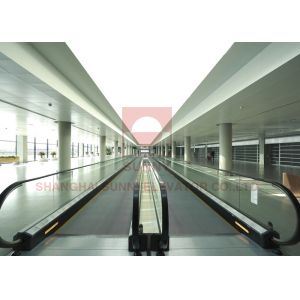  0 ° / 10 ° / 11 ° / 12 ° Single Arrangement Moving Walk H≤7000mm Manufactures