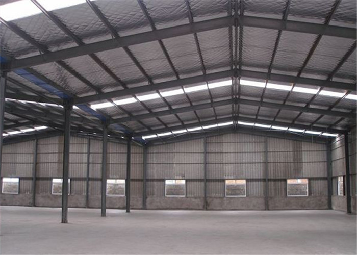 GB Standard prefab storage shed with mezzanine steel structure warehouse