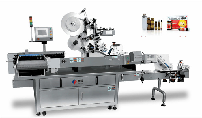 Medical Level Automatic Labeling Machine, Include Tray Packing, Labeling Function