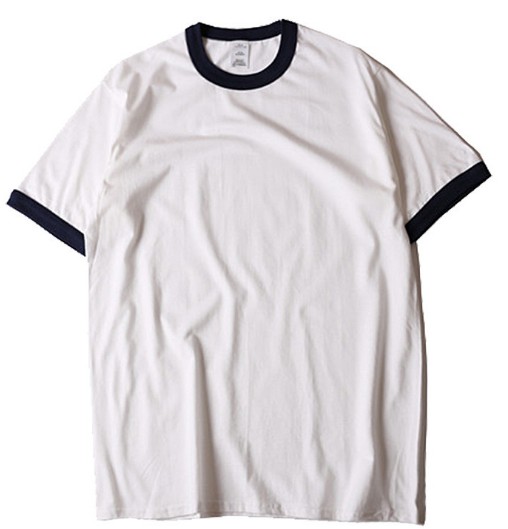 Simple cheap blank crewneck short sleeve plain cotton wholesale tagless t shirts