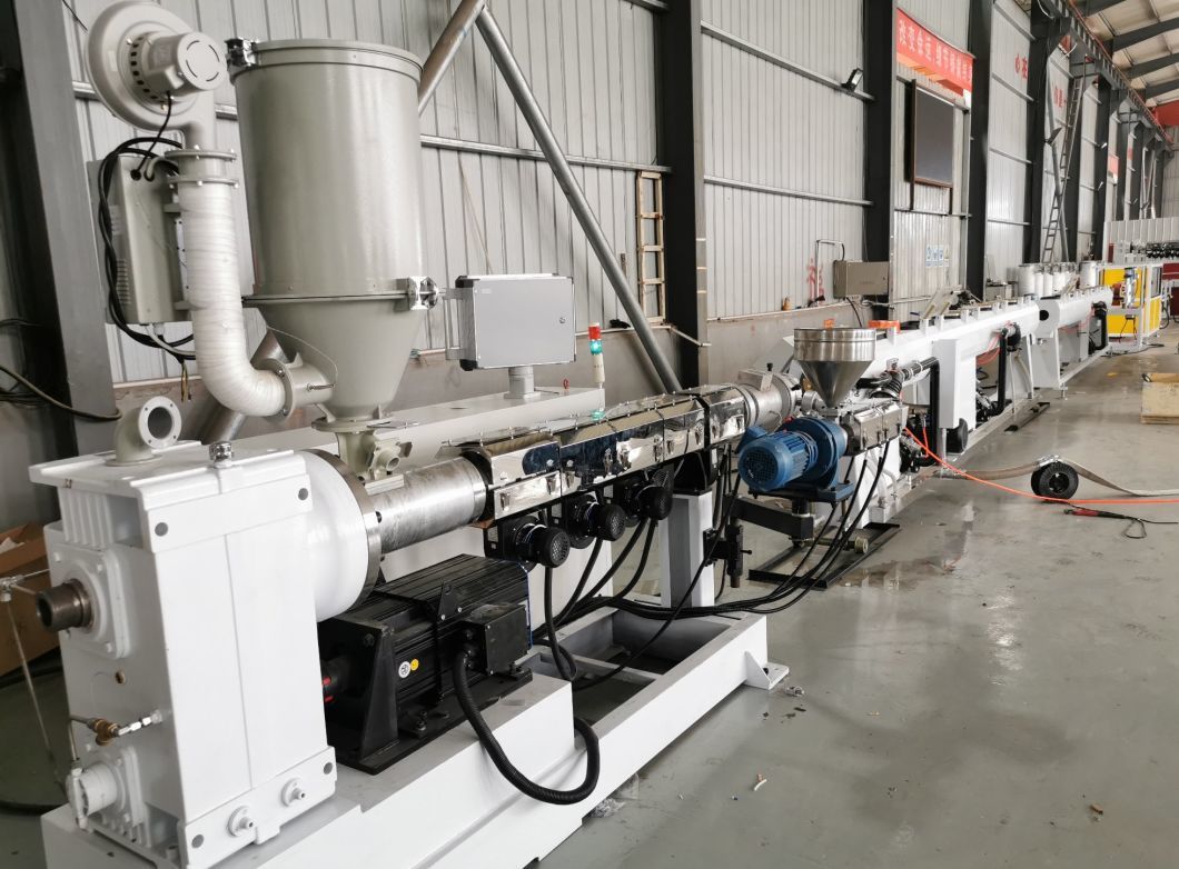 High Speed PPR / HDPE Water Supply Pipe Extrusion Machine / Production Line