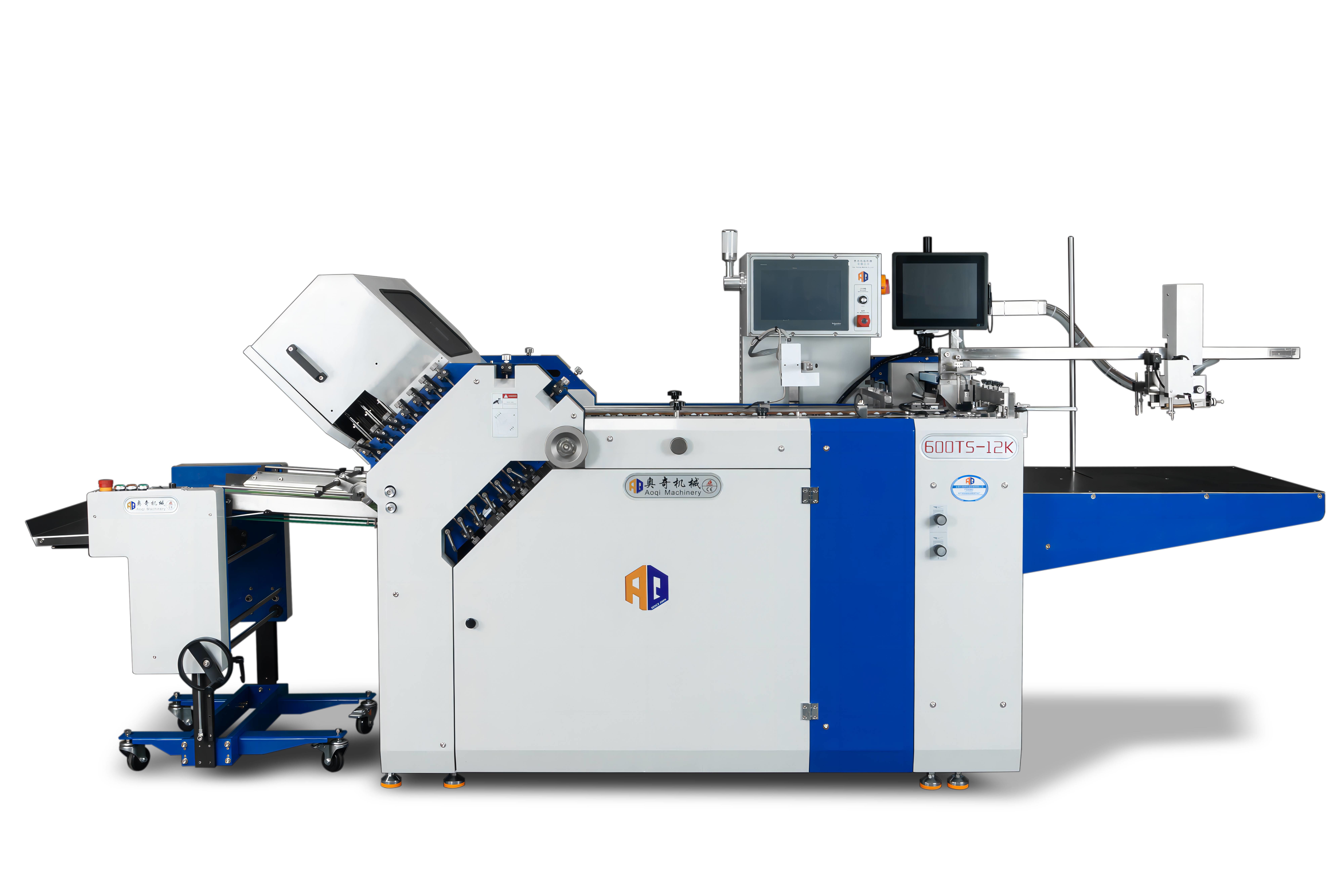 AOQI Pharmaceutical Leaflet Folding Machine 50HZ 220V For Inserts
