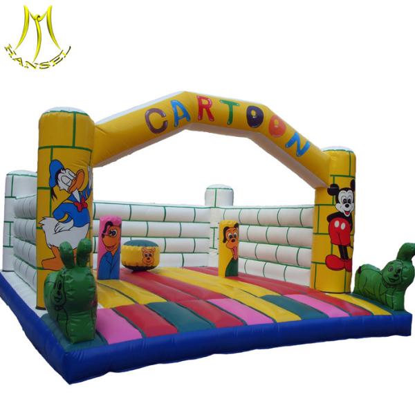 Hansel inflatable trampoline park sport game equipment guangzhou inflatable