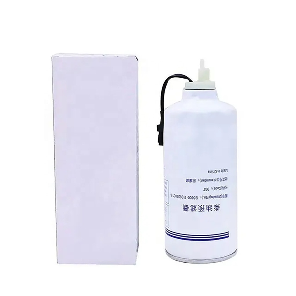 Heavy Duty Truck HOWO Engine Vg1540080211 Excavator Fuel Filter with Filter Insert