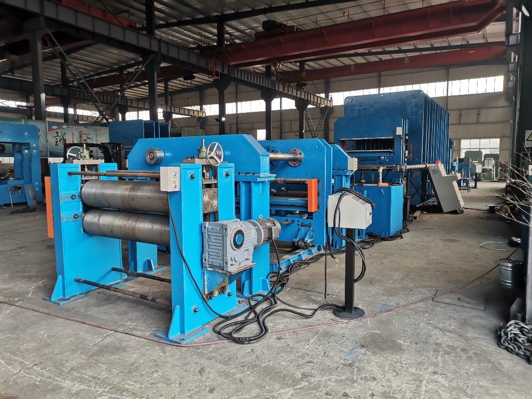 380V Rubber Hydraulic Curing Press for Conveyor Belt Hot Press in Manufacturing Plant