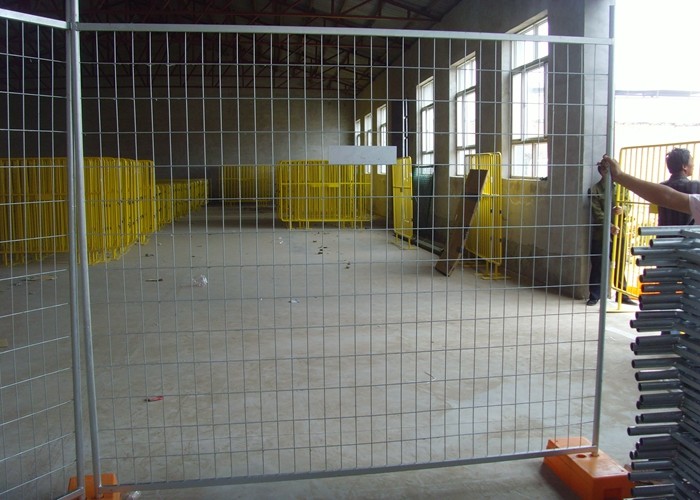 Outdoor Galvanized Temporary Fence Panels 42 Microns Australian Standard