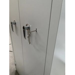 Knock Down Structure Safety Filing Cabinet With Double Security Lock