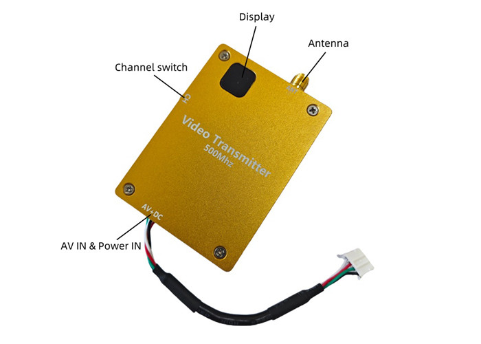 40km FPV Video Transmitter Module 400Mhz FM Modulation 8 Channels