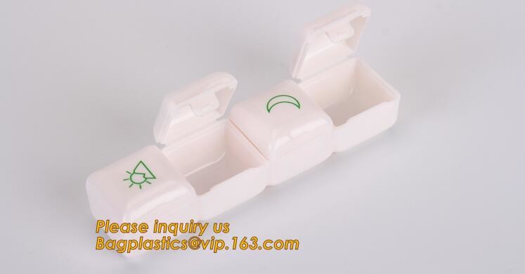 Travel Water bottle, Pill reminder modern pill box white oem, funny pill box with timer alarm decorate, water bottle box