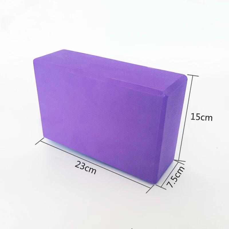 6 X 9in High Density Yoga Blocks Set Of 2 EVA Foam For Core Flexibility