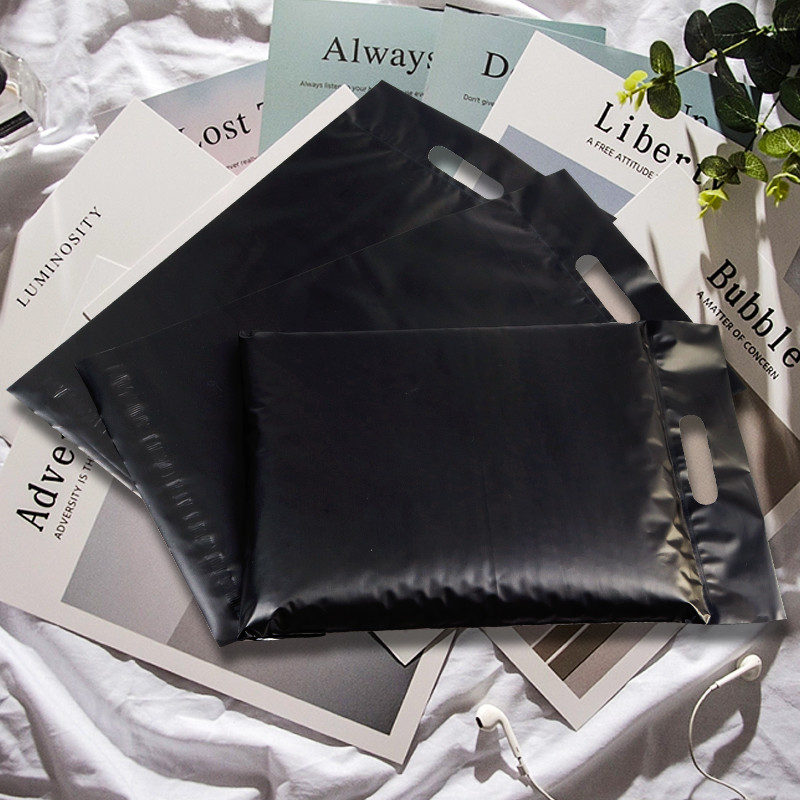 Double Handle Biodegradable Poly Mailers For Delivery Package