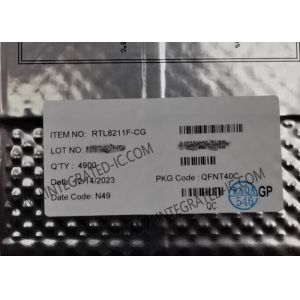 China RTL8211F-CG Ethernet IC Integrated 10/100/1000M Ethernet Transceiver with QFN40 Package and IEEE 802.3 Compliance on sale