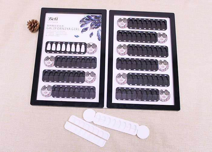 OEM Boutique Gel Nail Polish Color Display Board Holder For Crylic Album