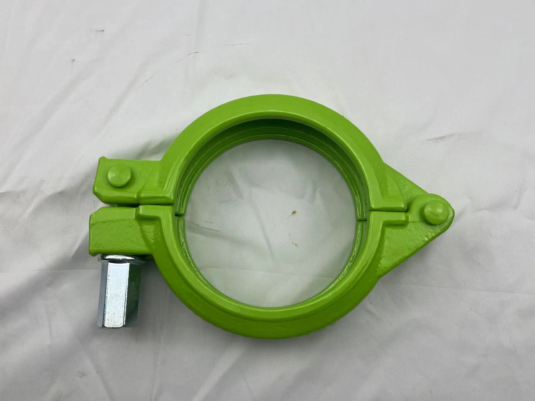 Concrete Pump Quick Release Pipe Clamps Putzmeister Wedge Type Clamp