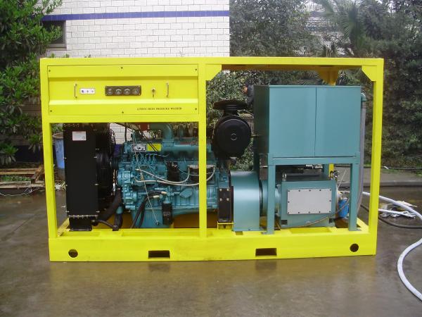 Diesel High Pressure Water Jet Cleaner Adjustable Pressure For Pipelines