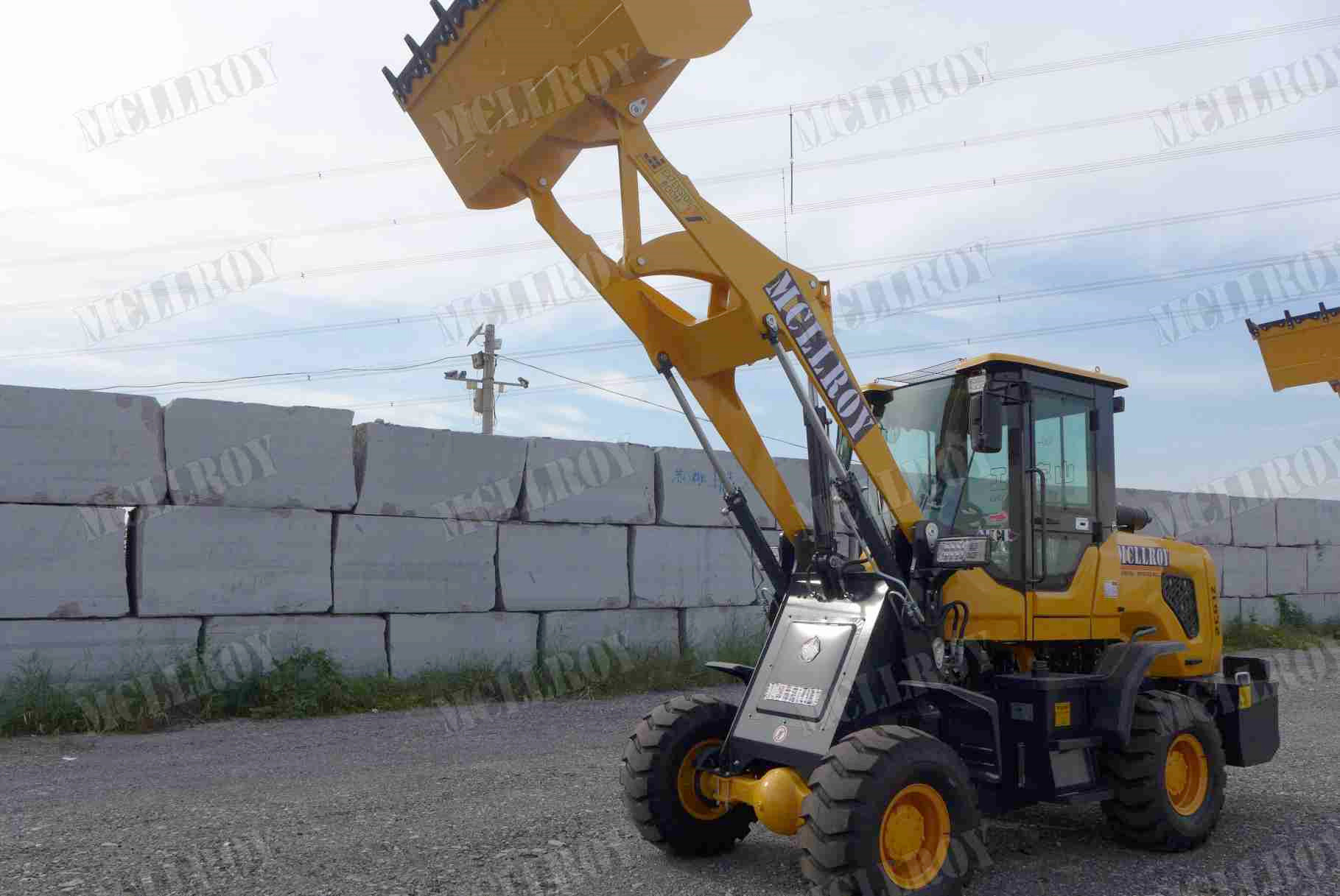 Changfa 490 Supercharged Wheel Loader Machine Air Brake CVT Gear Box