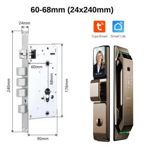 Glomarket 3d Face Recognition Fingerprint Tuya Wifi Digital Smart Lock