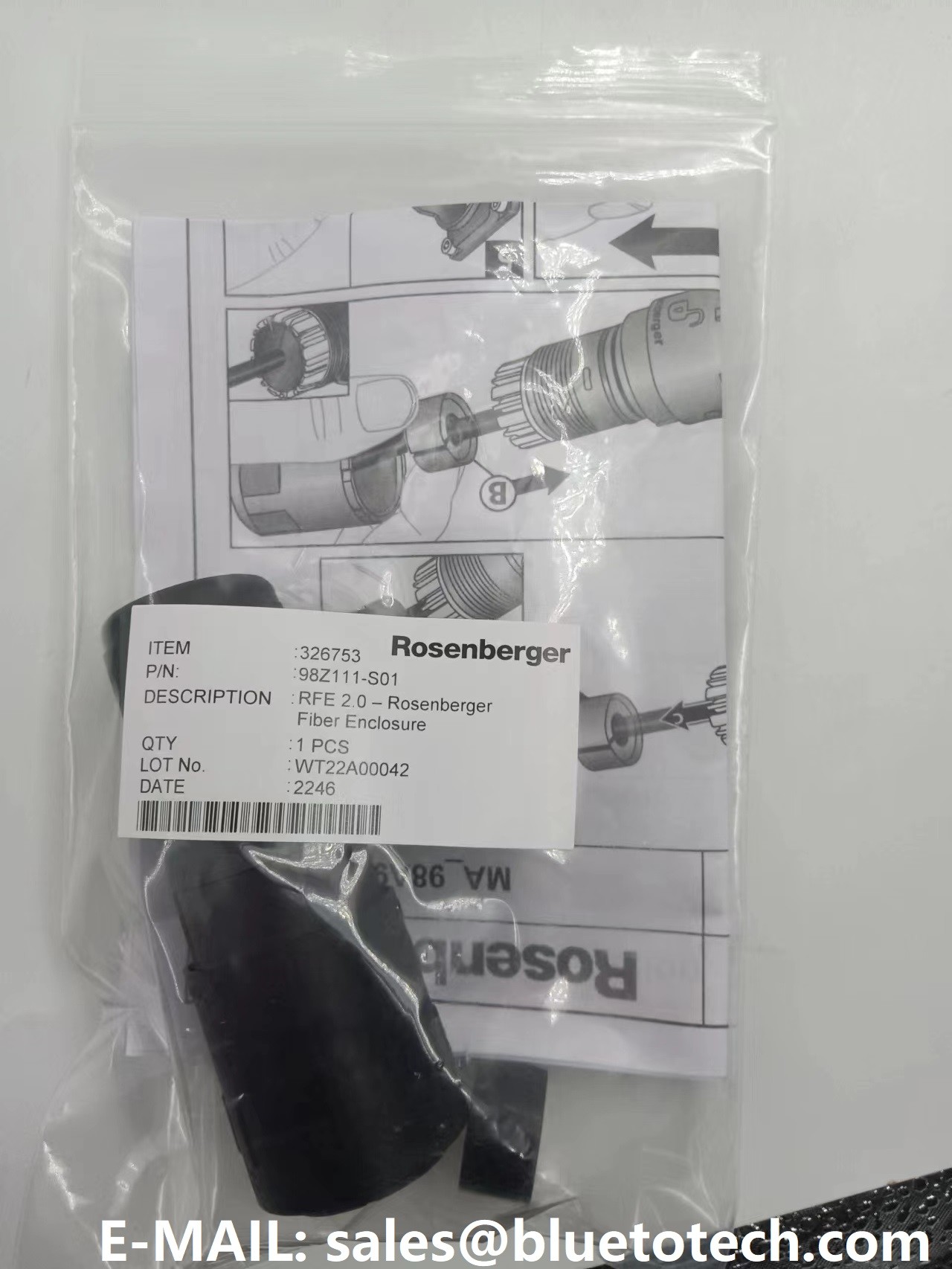 RFE 2.0 Rosenberger Fiber Enclosure Original Rosenberger RFE Waterproof Connector DLC