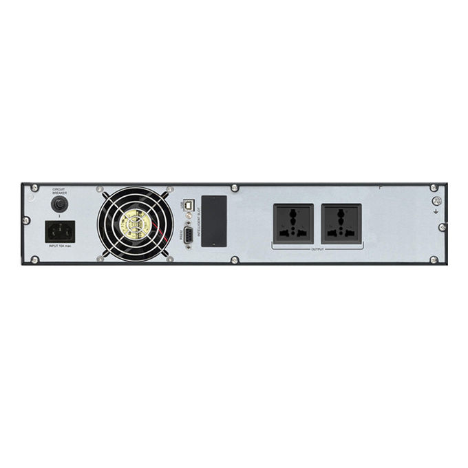 220V 2kva Rack Mount UPS 1600W High Capacity Ups System For Networking