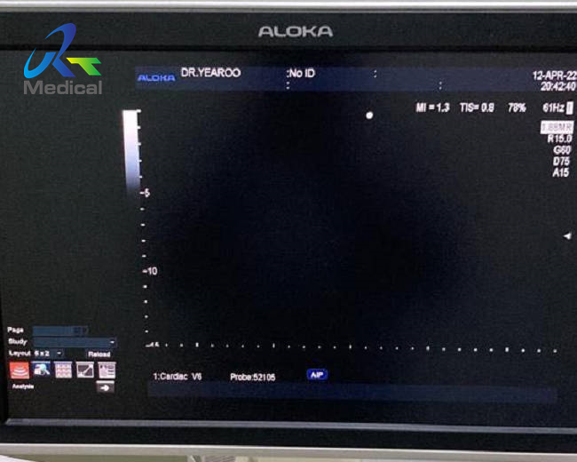 Oringal Ultrasound Repair Service Aloka F37 Main Board Start Normal But No Scan Area
