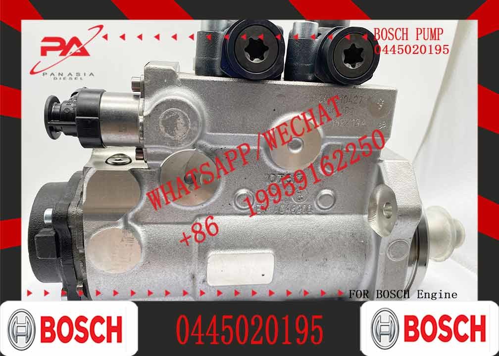 Excavator engine parts original fuel injection pump 0445020195 for IVECO Stralis Trakker Holland T9 Bo-sch