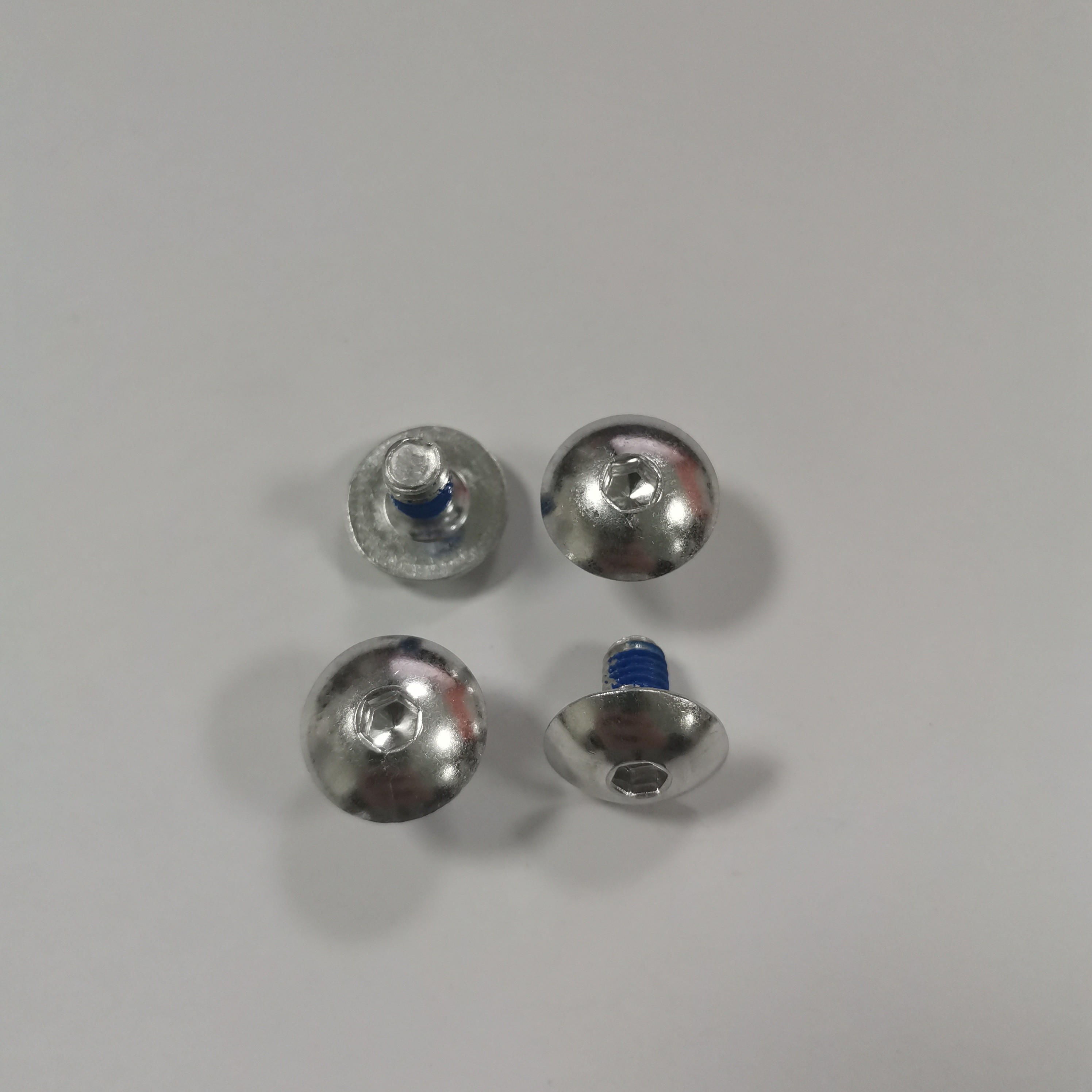 Aluminum Drop-Resistant Screws Electrophoresis Aluminum NYLOK Screw Aluminum Decorative Nails