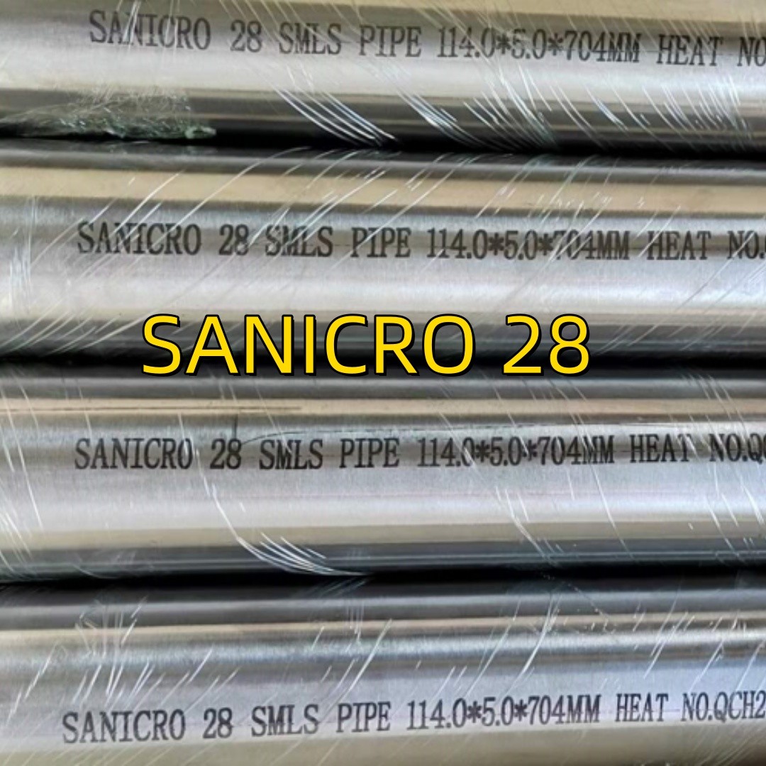 Incoloy 28 Alloy Steel Pipe UNS N08028/W. Nr. 1.4563 Highly Alloyed Austenitic Stainless Steel Tubing