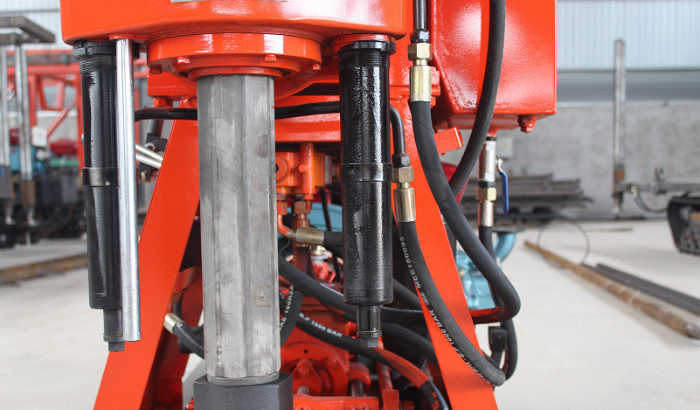 Easy Operation Core Drill Rig XY-1A Diesel Power Type With 90° - 75° Drilling Angle