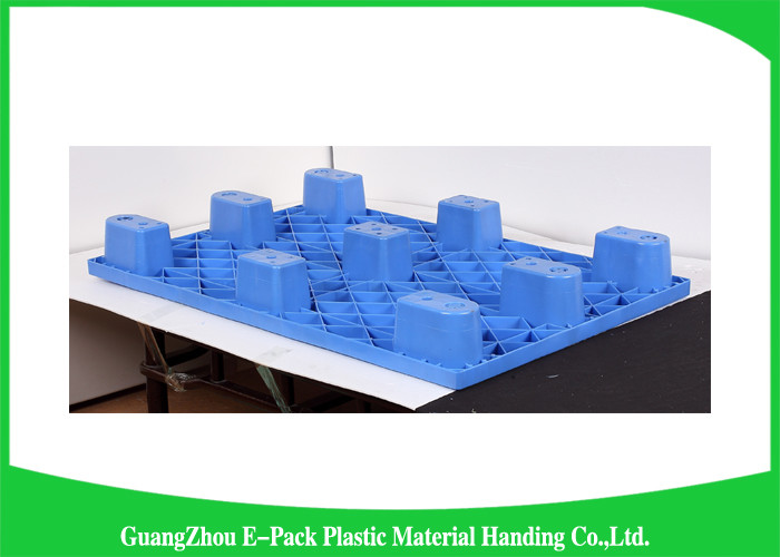 1200*1000mm Export Blue Economical Nestable Plastic Pallets Easy Stacking Long Service Life
