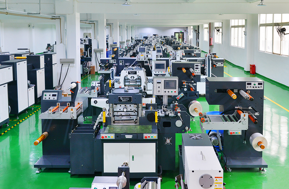 MDC-300 roll to roll flatbed sticker die cutting machine slitting machine for industrial use