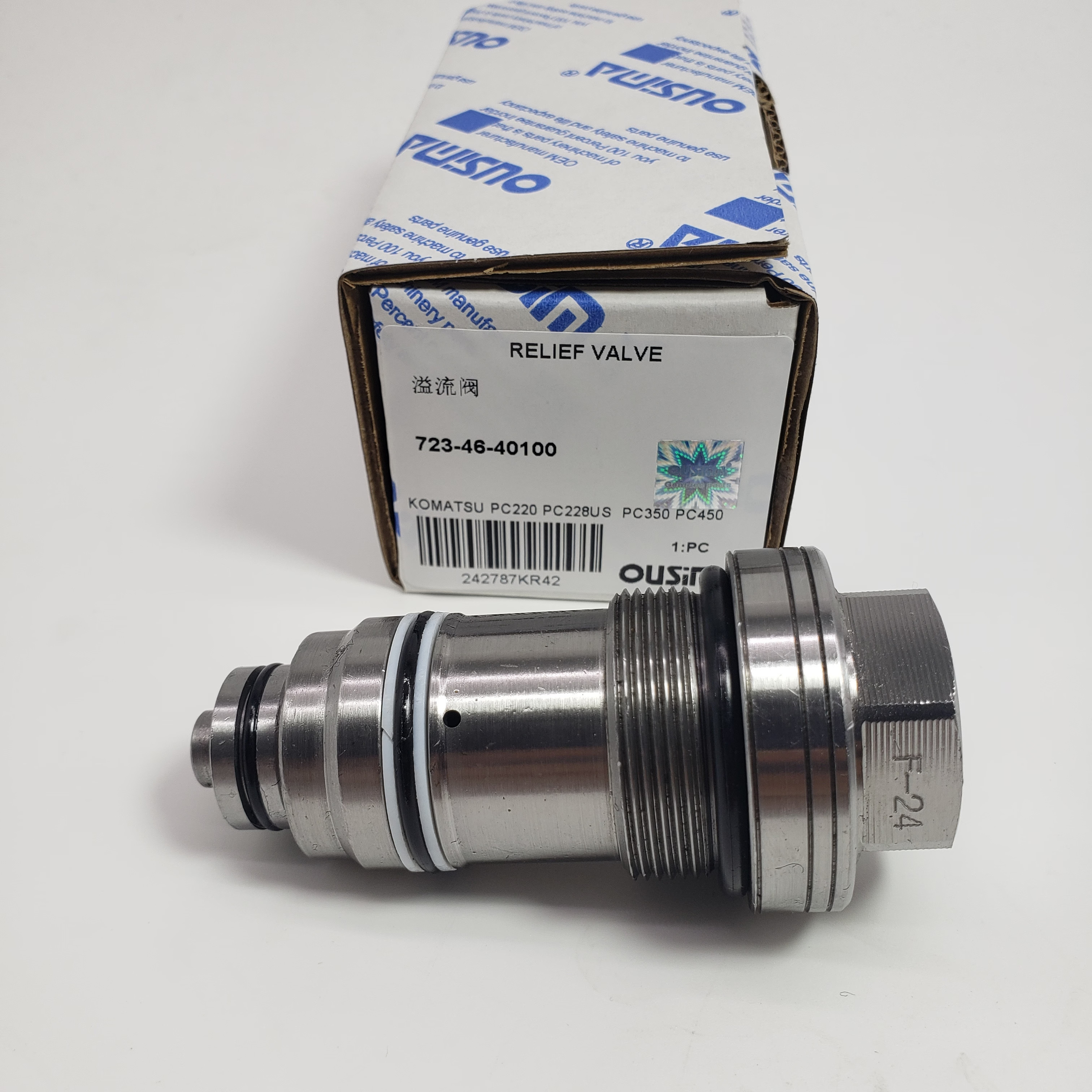 Relief Valve 723-46-40100 For KOMATSU PC200 PC220 PC228US PC350