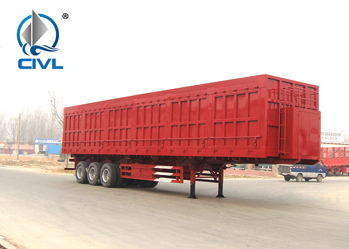 CIVL Van Type Semi Trailer Trucks 40 Ton Payload Semi Van Box Trailer