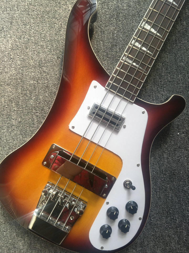 2017 New Rickenback custom 4003 firglo 4 strings bass guitar ricken bass