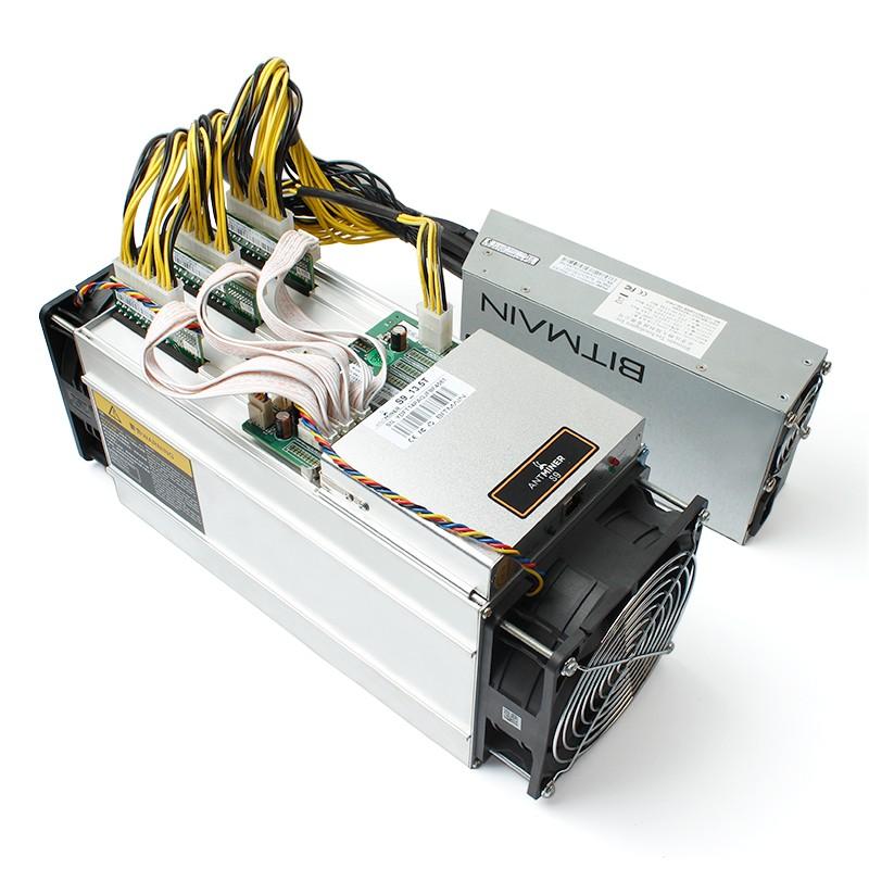 1400W 13.5t 14t 17t 18t BTC Mining Machine Bitmain Antminer S9i S9j S9k