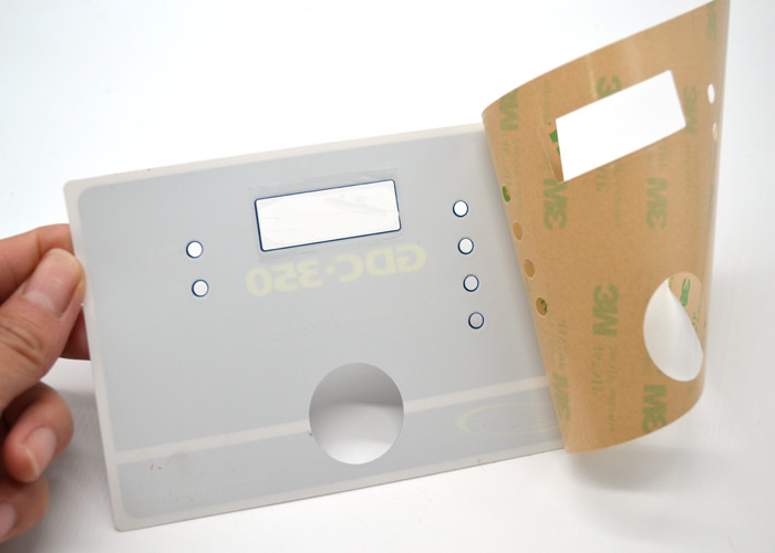 PET / PC / PVC Waterproof Membrane Switch Panel For Ion Gas Sensor / Monitor