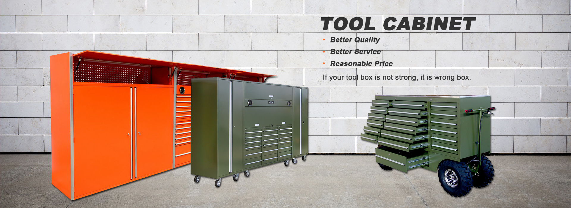 LS-GA005 Customized 1.0mm 1.2mm 1.5mm Garage Metal Tool Cabinet with ODM Support