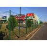 Buy cheap OHSAS 100*300mm Rigid Welded Mesh Fencing With Square Post from wholesalers